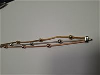 Pulsera Capricci e Gioielli Mujer in Plata CALZA 3FIL 3COL MARANA - CALZA 3FIL 3COL MARANA